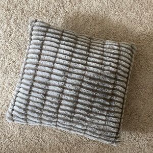 Faux fur pillow